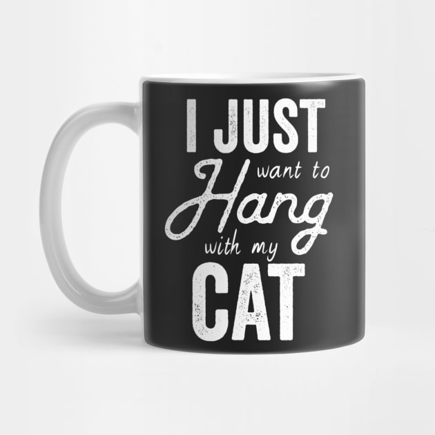 I Just Want to Hang Out With My Cat by Kyandii